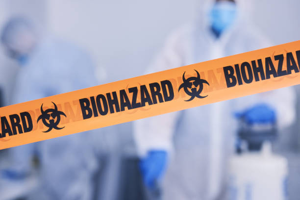 Professional Blood Cleanup technician working in Cedar Rapids, IA